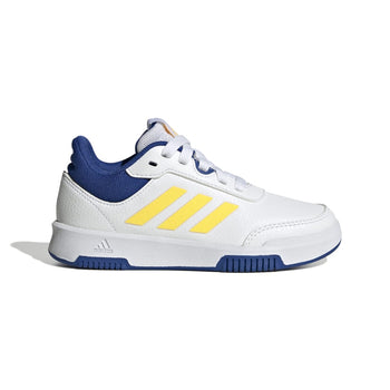 Sneakers bianche da ragazzo con dettagli gialli e blu adidas Tensaur Sport 2.0 K, Brand, SKU s352500254, Immagine 0